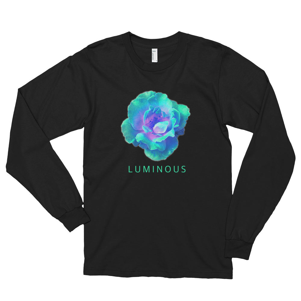 Image of Luminous Tie Dye Flower Long Sleeve