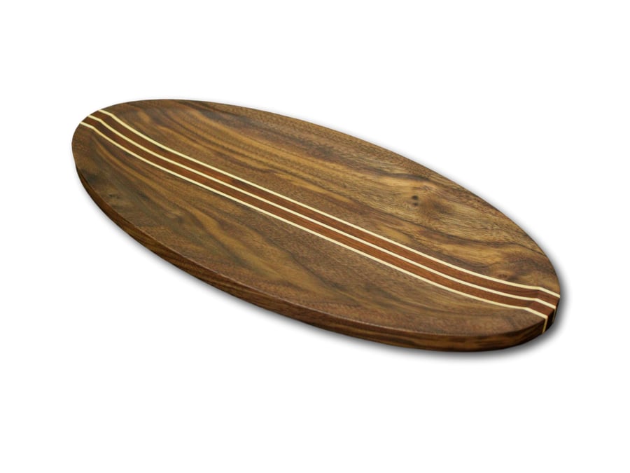 Image of Oval Striped Valet