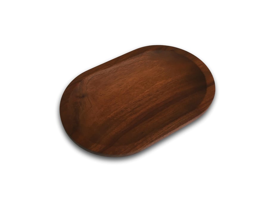 Image of Slim Walnut Valet