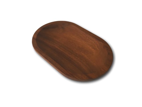 Image of Slim Walnut Valet