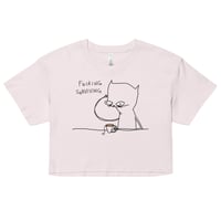 Image 9 of Women’s crop top f surviving 