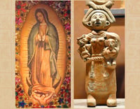 Image 3 of Our Lady of Guadalupe or Aztec Goddess Tonatzin/Invoking Divine Energy  