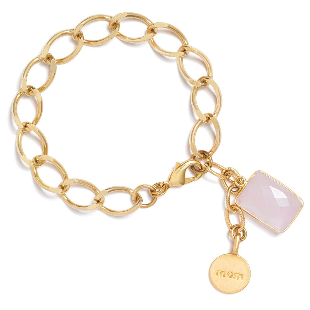 Image of LOVE MOM CHARM BRACELET