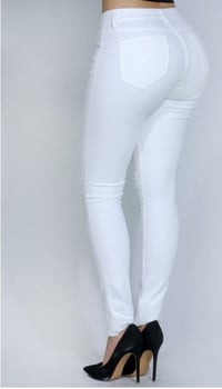 Image 4 of Slasher Jeans White