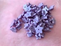 Image 2 of Star Rubber Backers - PURPLE