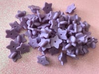 Image 3 of Star Rubber Backers - PURPLE