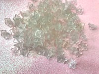 Image 4 of Star Rubber Backers - Clear Glitter