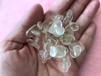 Image 2 of Heart Rubber Backers - CLEAR