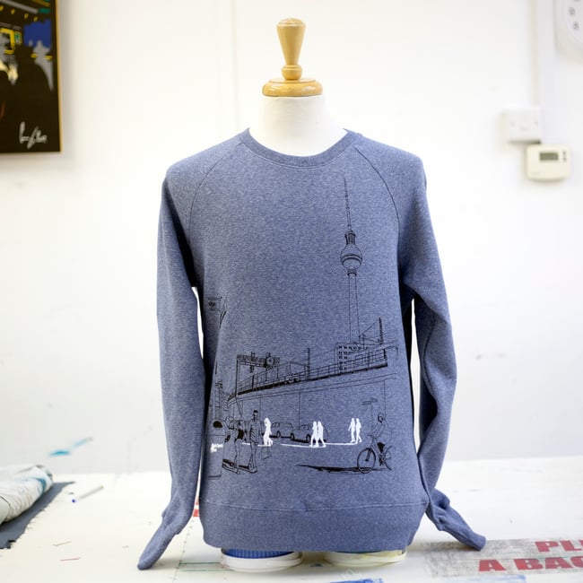 Berlin line drawing XL