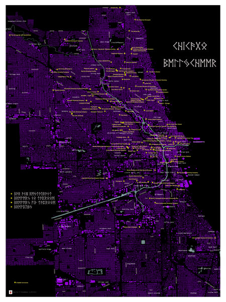 Image of Bellycheer Chicago Beer Map