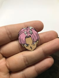 Image 2 of The Boy From the Future Hard Enamel Pin