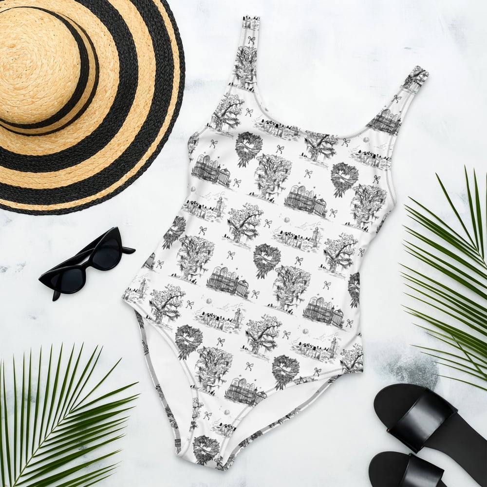 Momento Mori Toile One-Piece Swimsuit