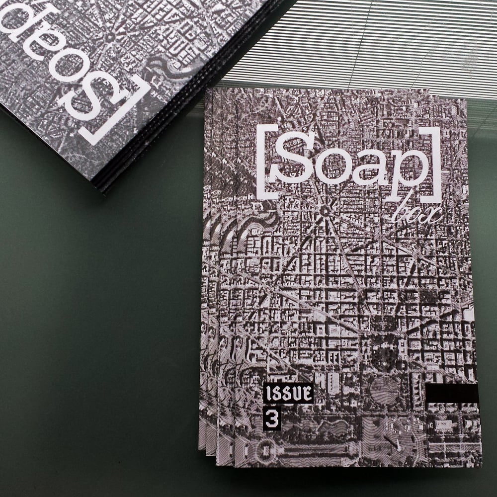 Image of SOAPBOX Arts and culture zine.  Issue 3
