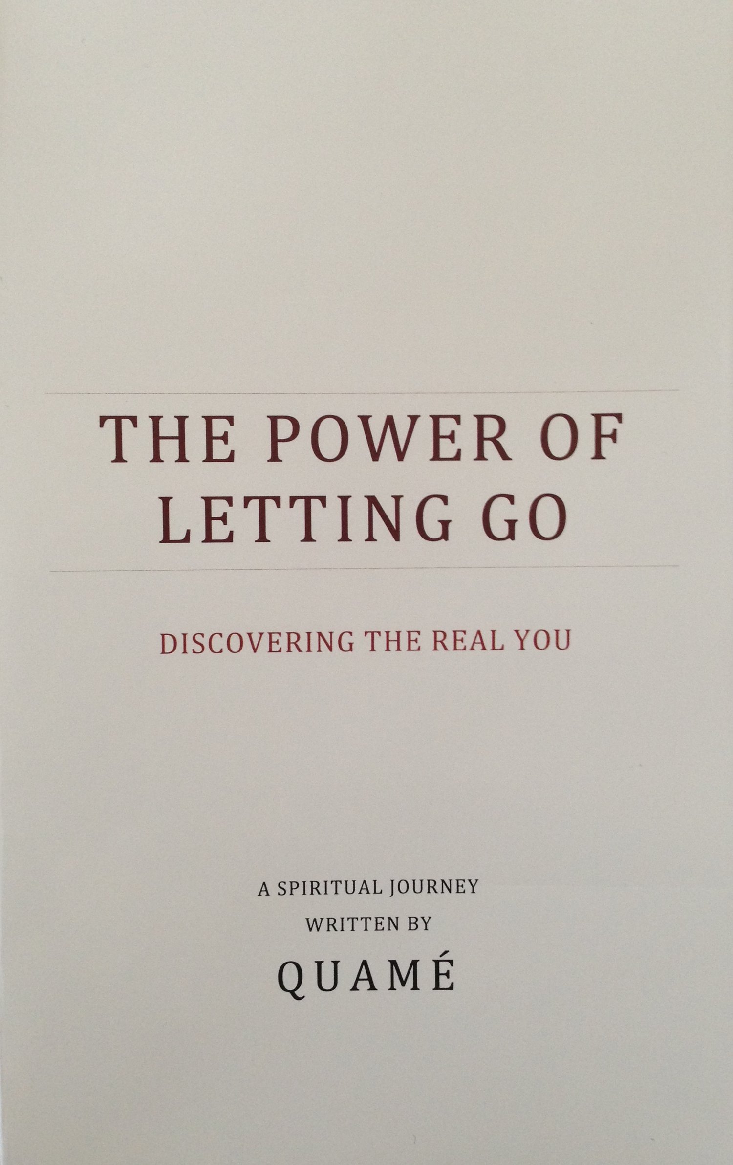 Image of The Power of Letting Go (Limited Edition 500 Copies; Plain Cover)