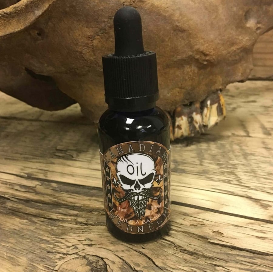 Image of Canadian Redneck Hell Tobacco Beard oil  (approx $16 Usd