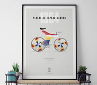 Image 1 of Indurain's TT bike A3 print LIMITED EDITION - by Parallax