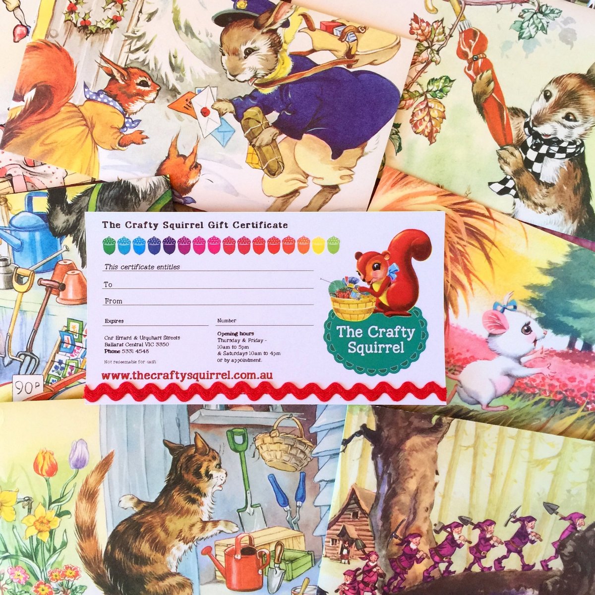 Image of The Crafty Squirrel Gift Certificate