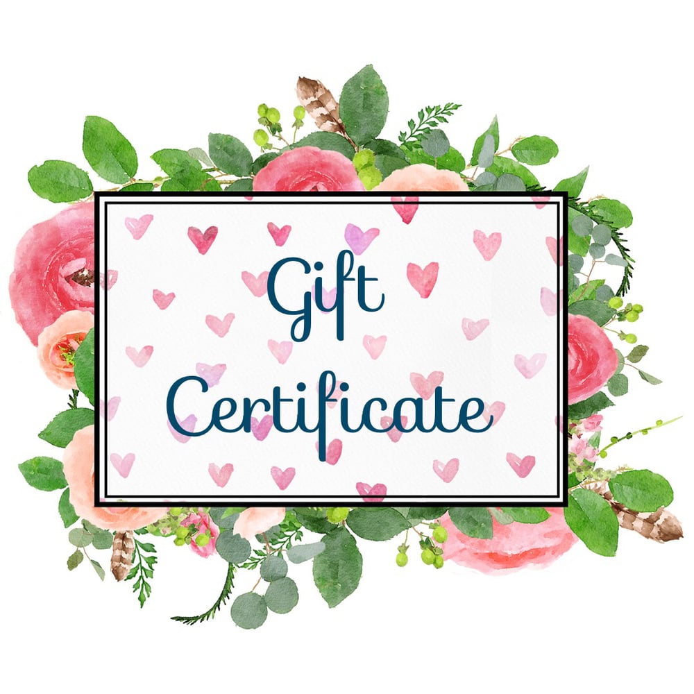 Image of Gift certificate