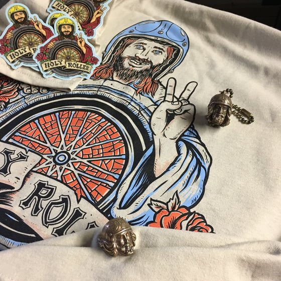 Image of Holy Roller Keychains and Rings