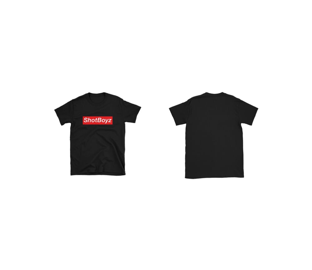 Image of “SBZ x Supreme” logo tee