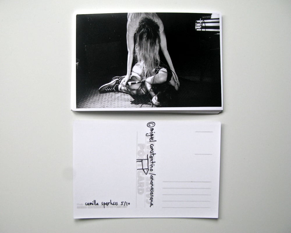 Image of Camilla Sparksss postcard (gelatin silver print
