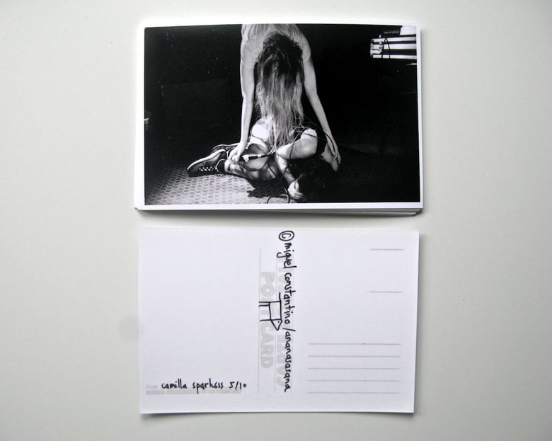Image of Camilla Sparksss postcard (gelatin silver print