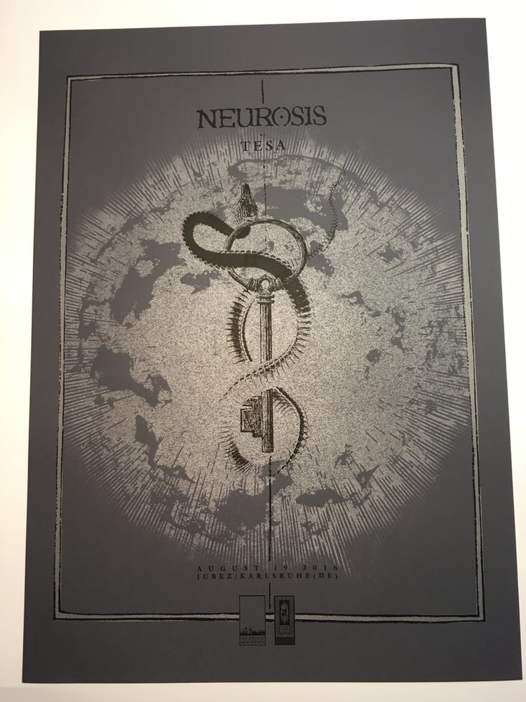 Image of NEUROSIS 08.19.16 Karlsruhe Show posters