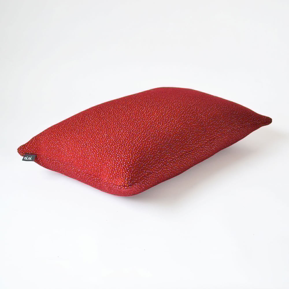 Image of Sprinkles cushion cover - Red (2 sizes avaialble) LAST ONE