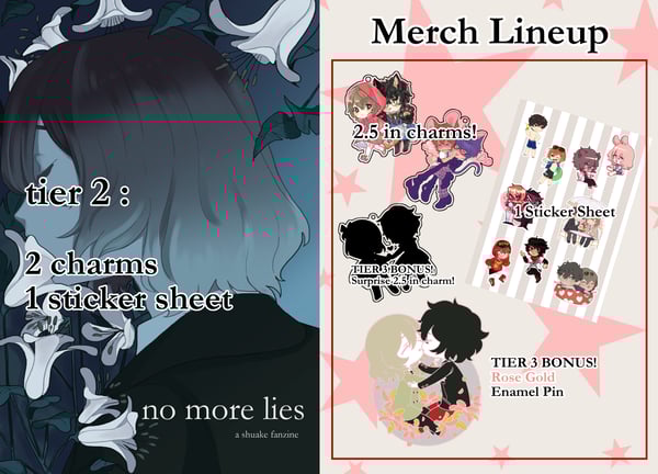 Image of Tier 2 "no more lies" Shuake fanzine PREORDER