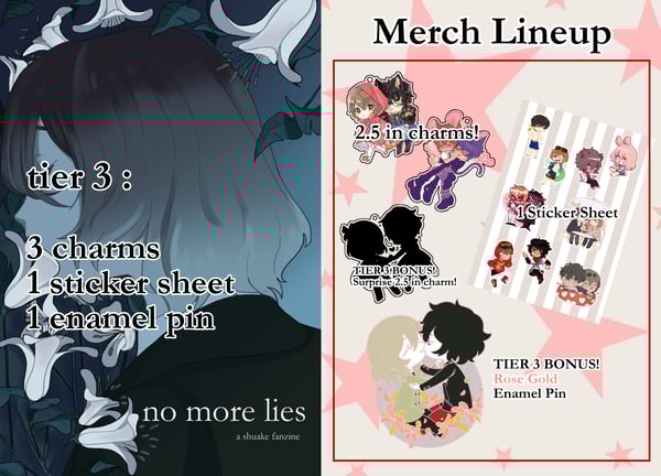 Image of Tier 3 "no more lies" Shuake Fanzine PREORDER