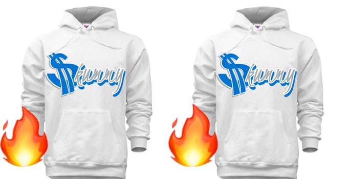 Image of Skummy Italy Blue Hoodie