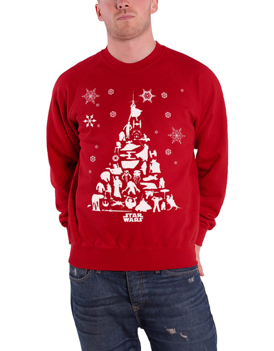 Image of Star Wars - Christmas Tree Unisex Christmas Sweater/Jumper