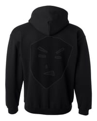 Image 3 of THEATRE of HATE Zip Fronted Hoodie in Black