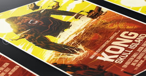 Image of Kong Skull Island Mondo Screen Print Variant Artist Proof