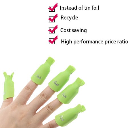 Image of Soak Off Manicure Cap Clips