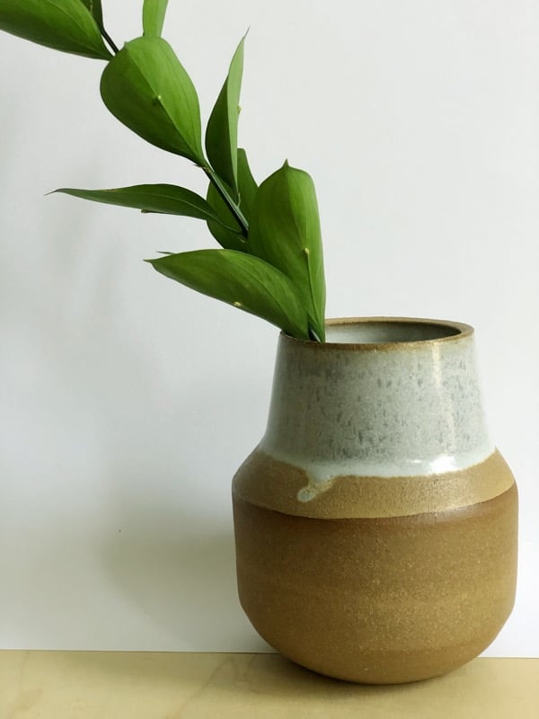 Image of angular vase