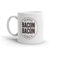 Image 1 of Bacon Bacon Logo Coffee Mug