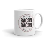 Image 3 of Bacon Bacon Logo Coffee Mug