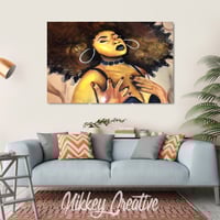 Image 1 of "Love Within" Single Panel Canvas Print