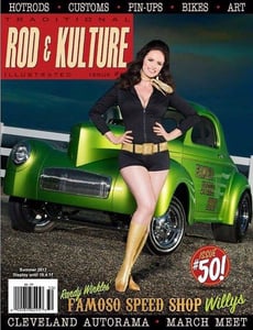Image of AUTOGRAPHED Heidi's Traditional Rod & Kulture 50th Issue