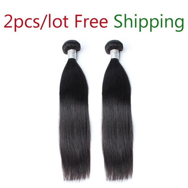 Image of 10A Mixed length 2pcs/lot different types and textures hair avaliable free shipping