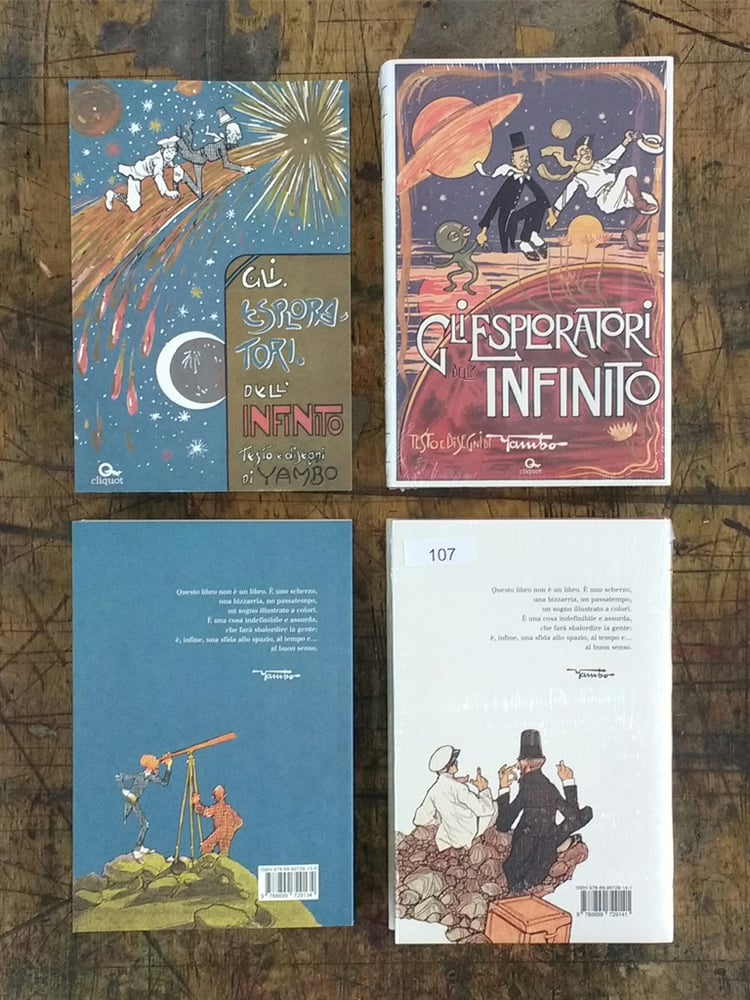 Image of *Gli esploratori dell'infinito* di Yambo (Classica e Deluxe)
