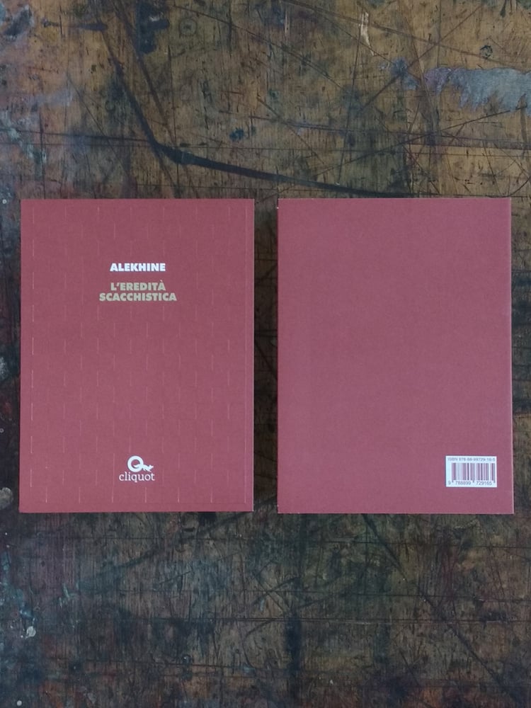 Image of *L'eredità scacchistica* di Alexander Alekhine