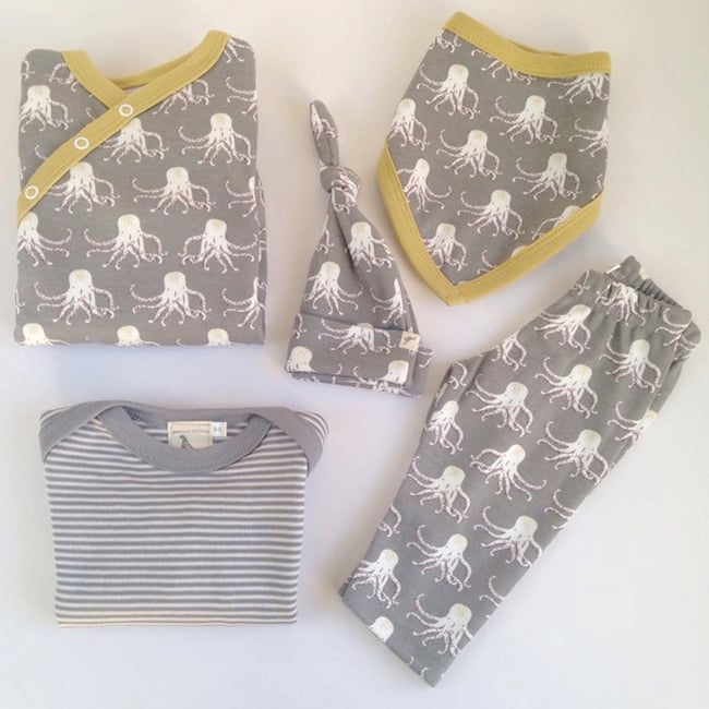 Pigeon Organics Octopus Baby Clothing