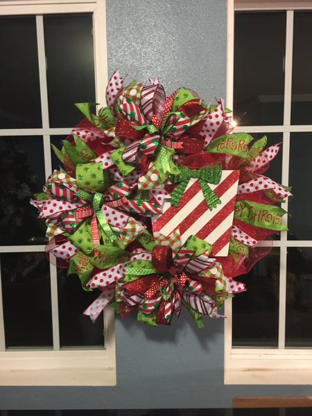 Image of Christmas Present Wreath