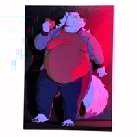 Snacking on the Job - Print