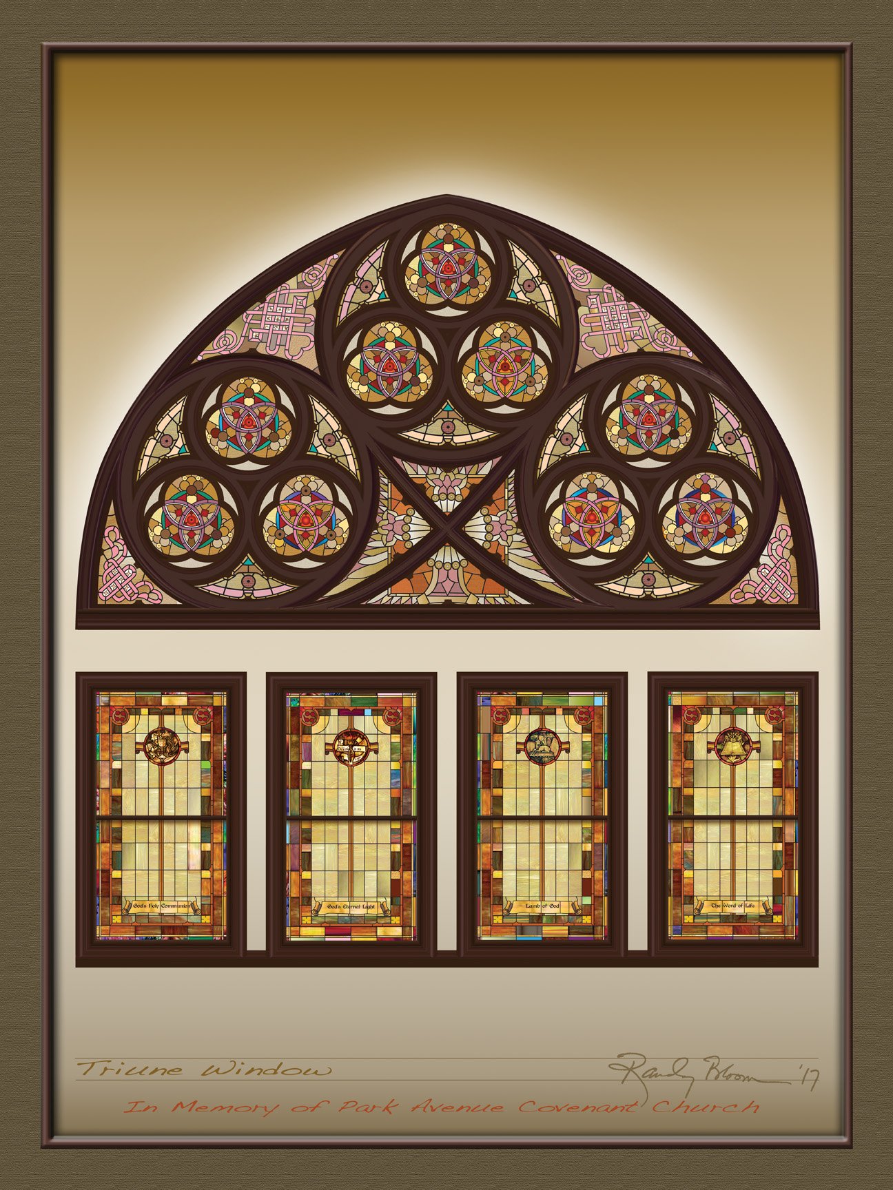 Image of Triune Window (Park Avenue Edition)