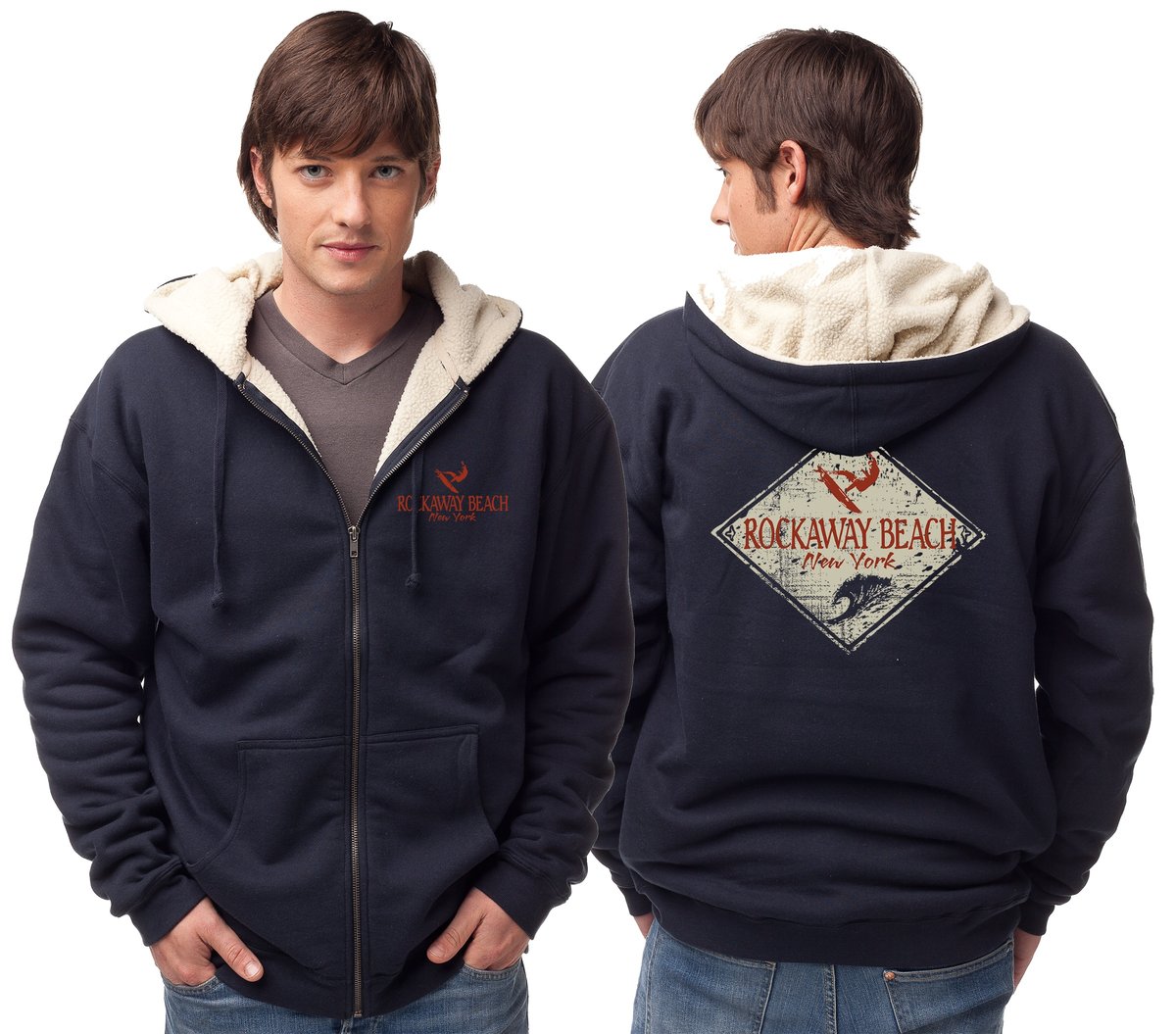 Image of Men's Sherpa Fleece Sweatshirt