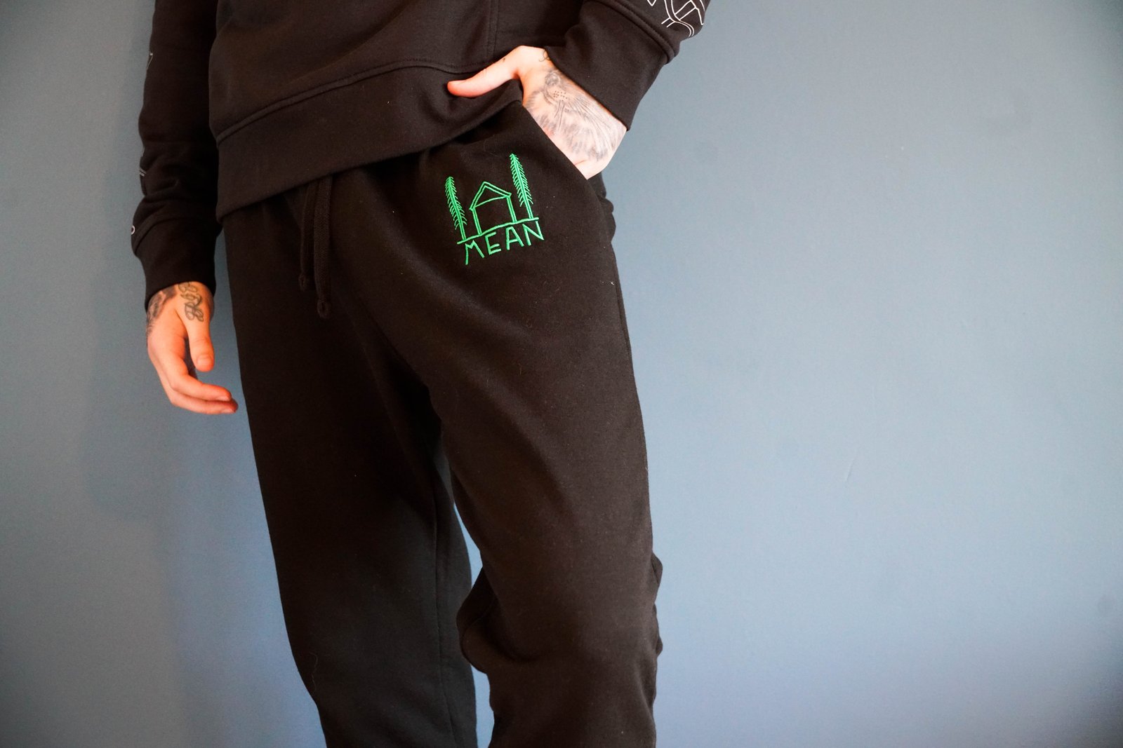 tapered trackies