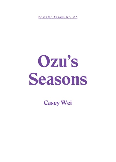 Image of Ozu's Seasons: Casey Wei